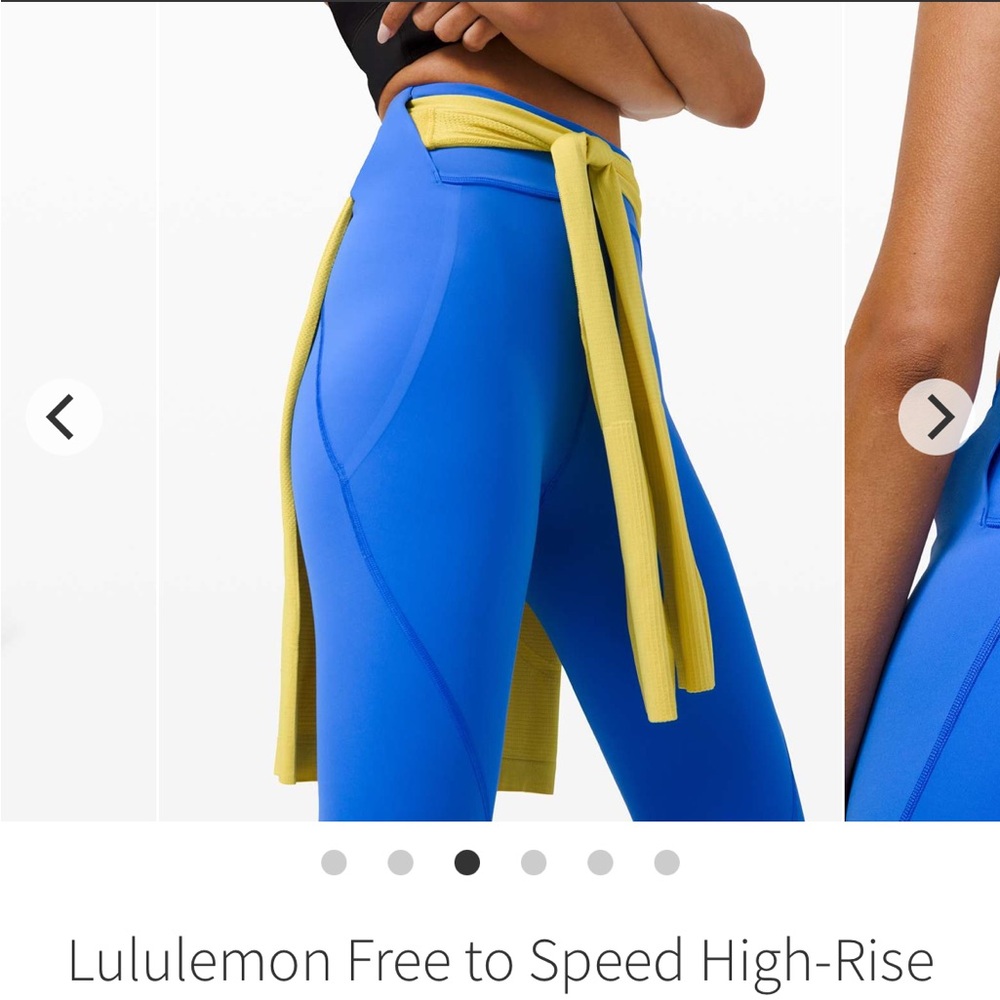 Lululemon Free to Speed High Rise Tight